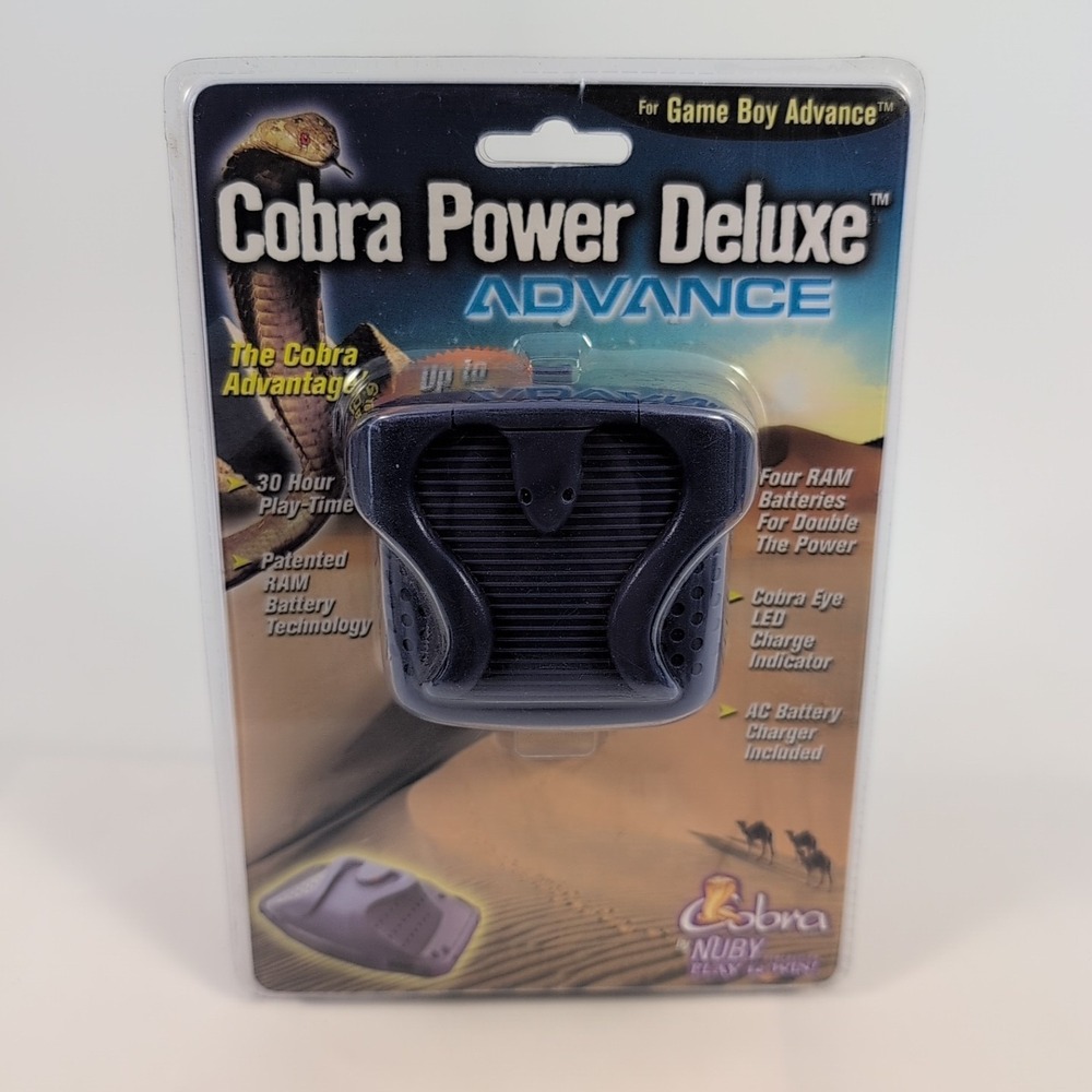 Cobra Power‎ Deluxe Advance Charger For Game Boy Advance GBA - New Sealed